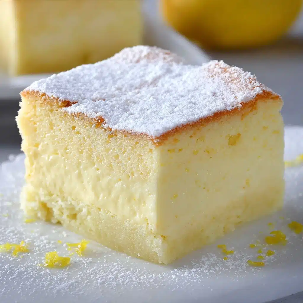 Lemon Custard Cake Recipe - Recipe Image