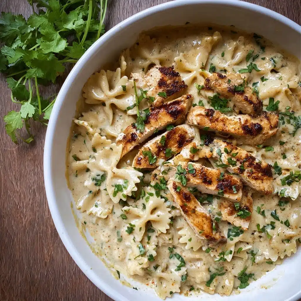 Chicken Garlic Parmesan Pasta Recipe