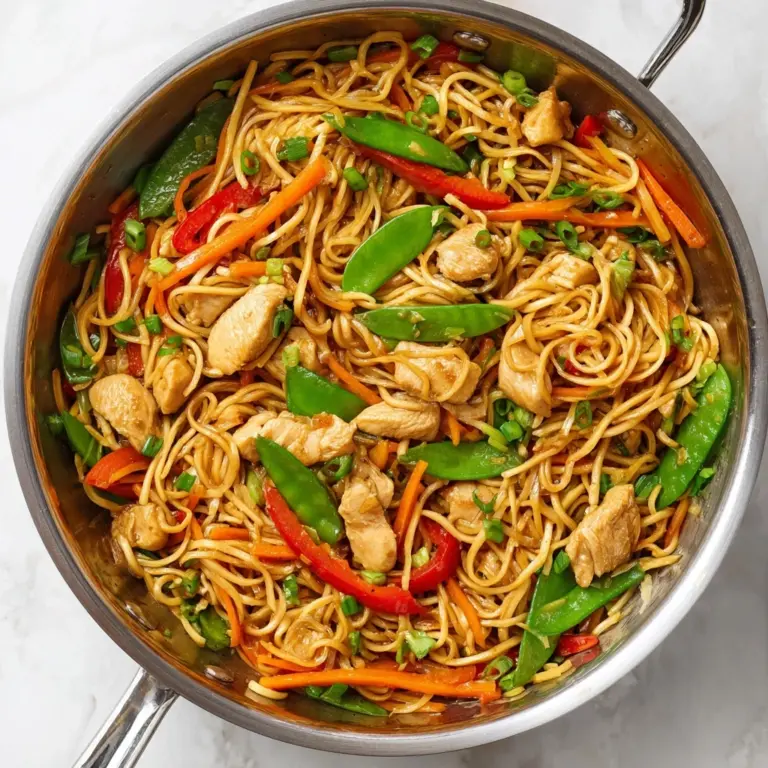 Chicken Lo Mein Recipe