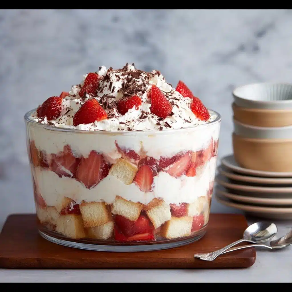 Strawberry Cheesecake Trifle Recipe - Recipe Image