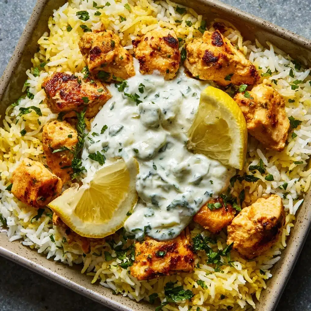 Easy Chicken Tzatziki Rice Bake Recipe - Recipe Image