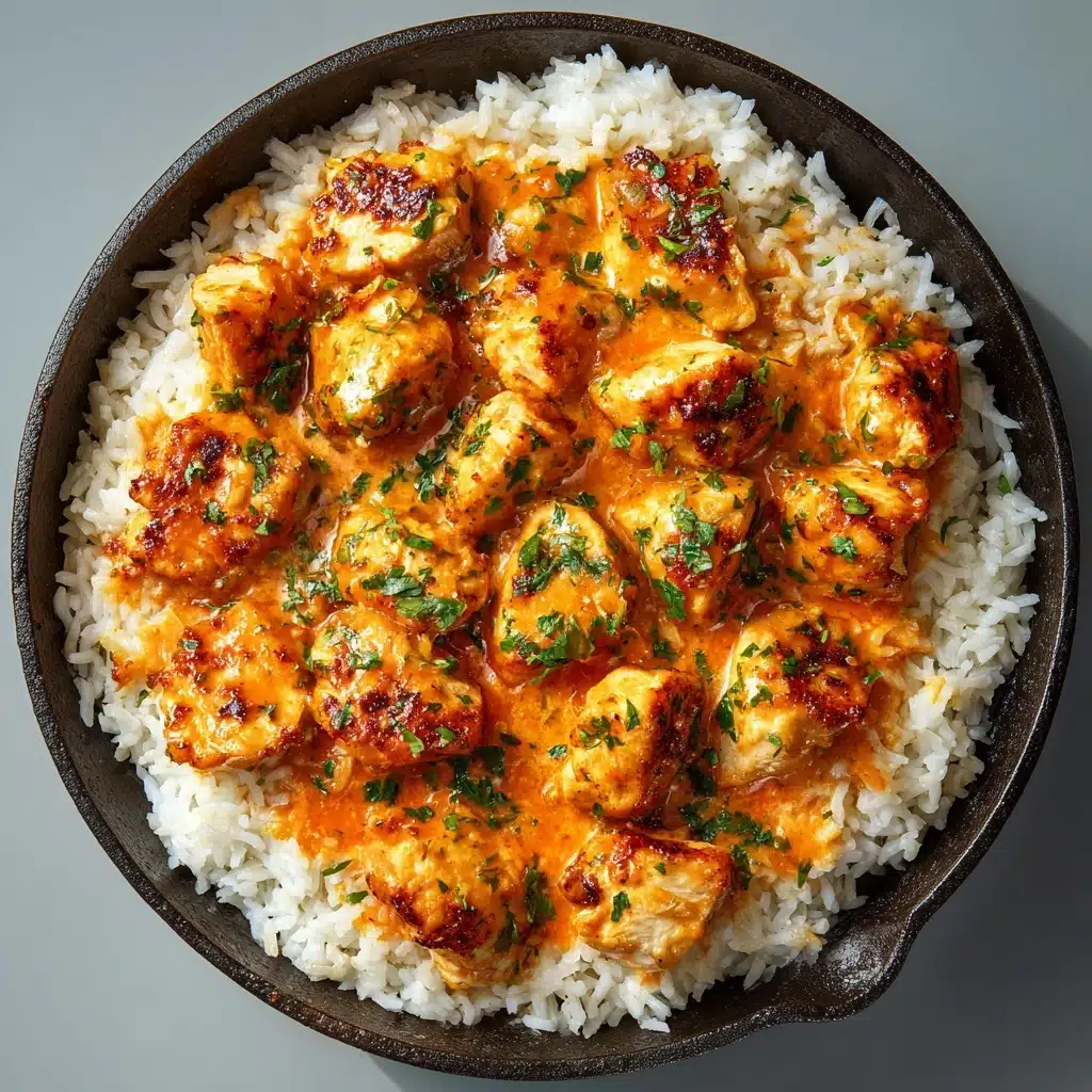 Smothered Chicken and Rice Recipe - Recipe Image
