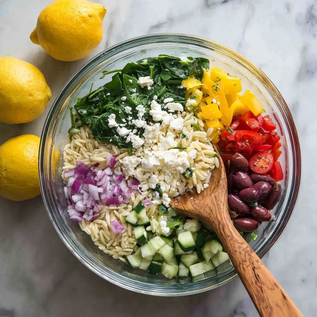 Mediterranean Orzo Salad Recipe