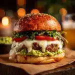 Avocado Chicken Burgers Recipe