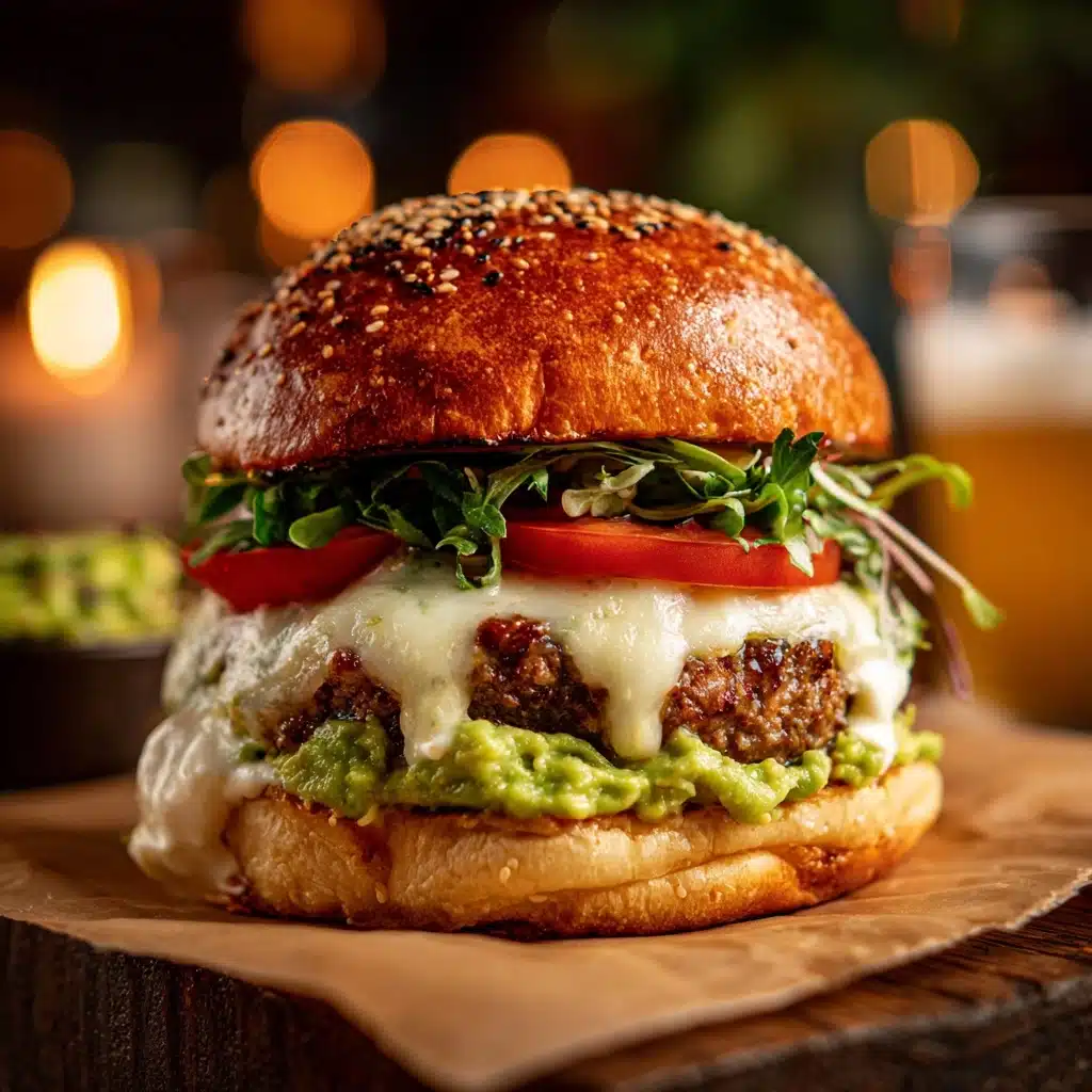 Avocado Chicken Burgers Recipe