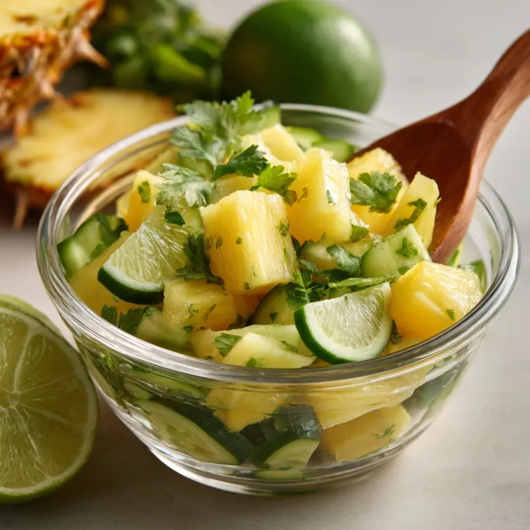 Pineapple Cucumber Salad Recipe