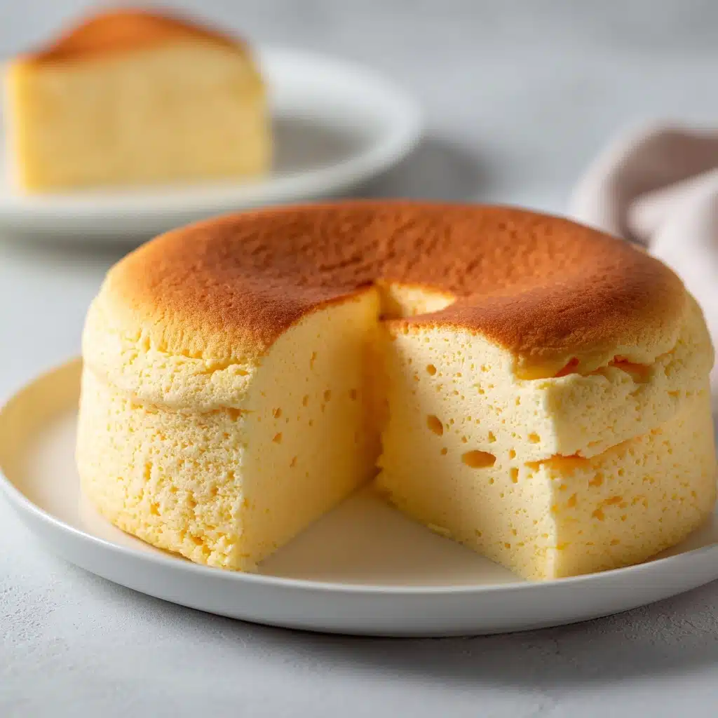 Light And Fluffy Yogurt Souffle Cake Recipe - Recipe Image