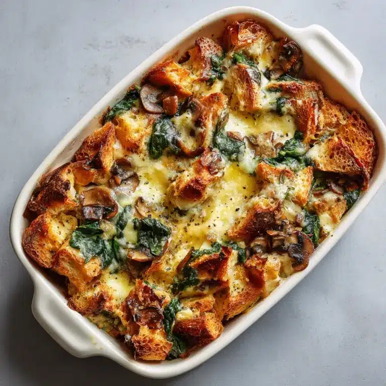 Overnight Croissant Breakfast Bake Recipe