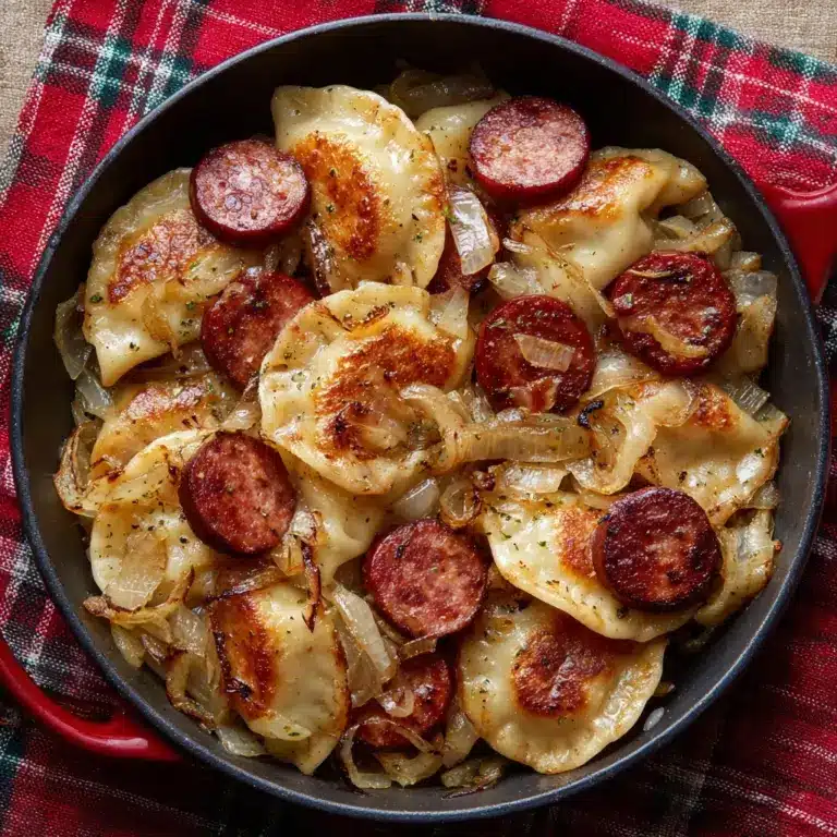 Pierogies and Kielbasa Recipe