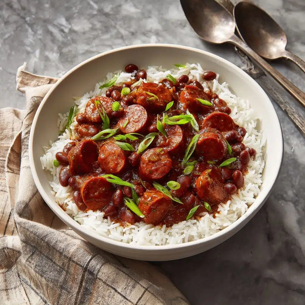 Authentic Louisiana Red Beans and Rice Recipe - Recipe Image