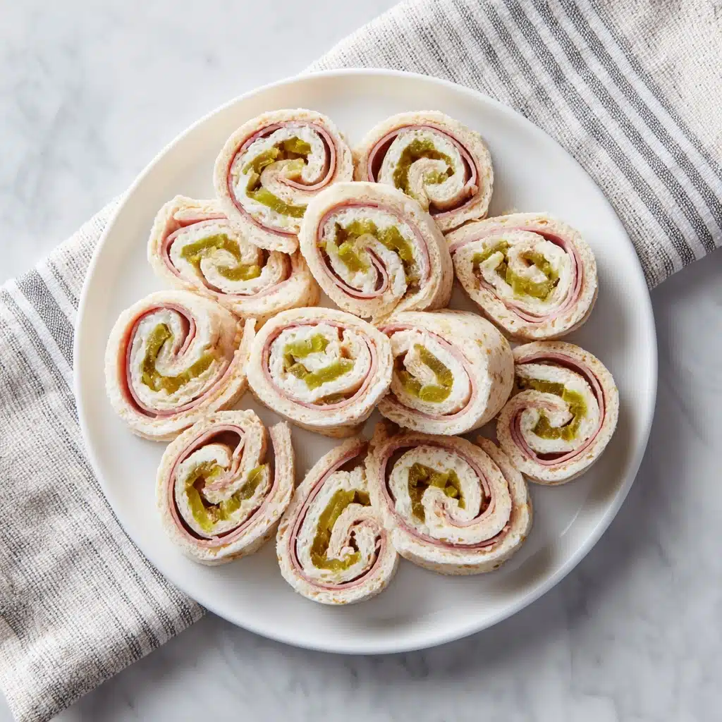 Pickle, Ham & Cream Cheese Tortilla Roll-Ups Recipe - Recipe Image
