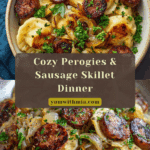 Classic Perogies and Sausage Skillet Recipe