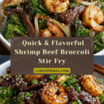 Shrimp, Beef and Broccoli Stir Fry Recipe
