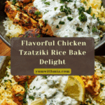 Easy Chicken Tzatziki Rice Bake Recipe