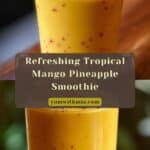 Tropical Mango Pineapple Smoothie Recipe