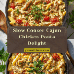 Crock Pot Creamy Cajun Chicken Pasta Recipe
