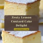 Lemon Custard Cake Recipe