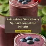 Strawberry Spinach Smoothie Recipe