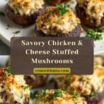 Chicken Stuffed Mushrooms Recipe