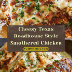 Texas Roadhouse Smothered Chicken with Jack Cheese Recipe