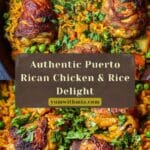 Mama's Puerto Rican Chicken and Rice (Arroz con Pollo) Recipe