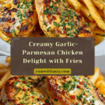 Chicken Fillet in Spicy, Creamy Garlic-Parmesan Sauce Recipe