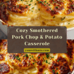 Smothered Pork Chop Scalloped Potato Casserole Recipe