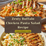Buffalo Chicken Pasta Salad Recipe