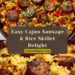 Cajun Sausage and Rice Skillet Recipe