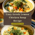 Greek Lemon Chicken Soup Recipe
