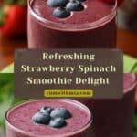 Strawberry Spinach Smoothie Recipe