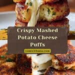 Mashed Potato Cheese Puffs Recipe