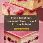 Raspberry Lemonade Bars Recipe
