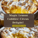 Magic Lemon Cobbler: A Sweet, Tangy Dessert Delight Recipe
