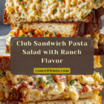 Club Sandwich Pasta Salad Recipe
