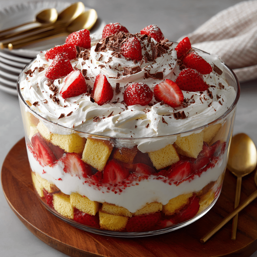 Strawberry Cheesecake Trifle Recipe