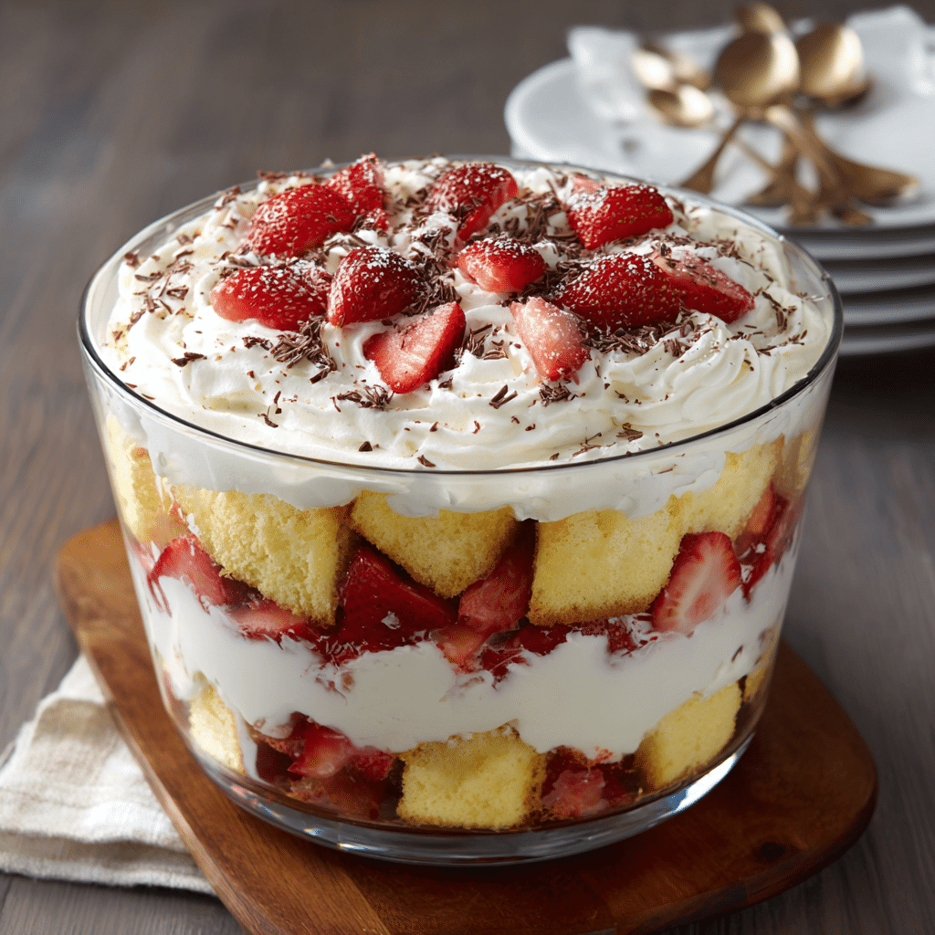 Strawberry Cheesecake Trifle Recipe