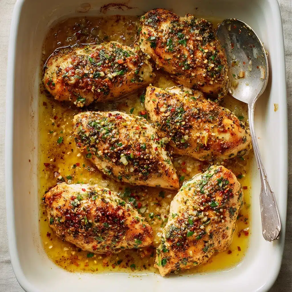 Garlic Parmesan Chicken Bake Recipe - Recipe Image