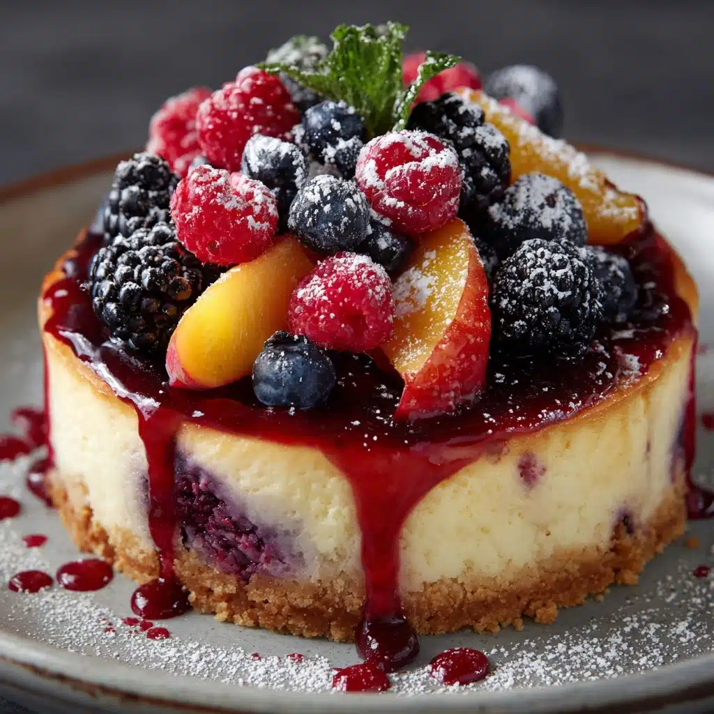 nd Peach Cheesecake – Easy And Delicious Recipe - Recipe Image