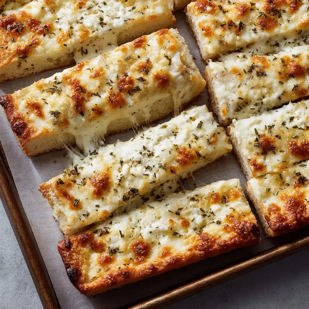 Homemade Cheesy Breadsticks Recipe