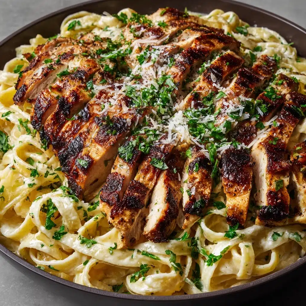 Creamy Lemon Chicken Pasta Recipe - Recipe Image