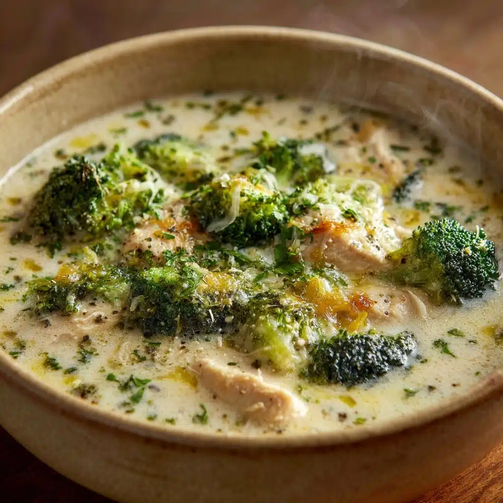 Keto Chicken Alfredo with Broccoli Bake Recipe - Recipe Image
