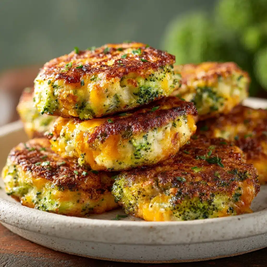 Broccoli Cheese Patties Recipe - Recipe Image