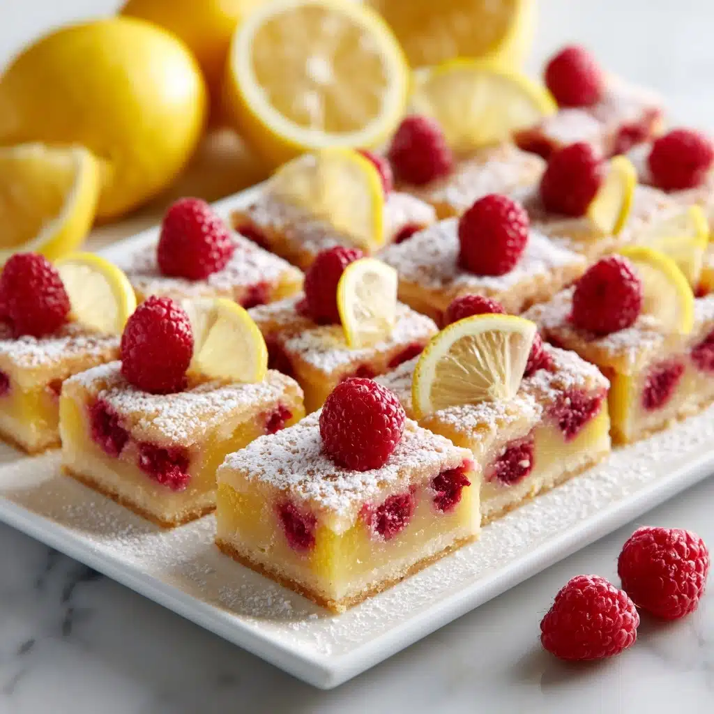 Raspberry Lemon Bars Recipe - Recipe Image