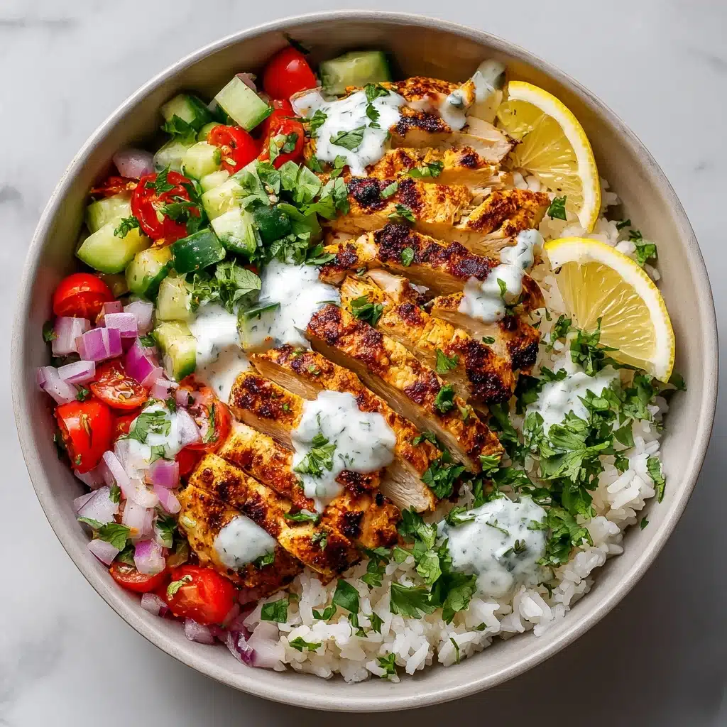 Mediterranean Chicken Bowl: An Incredible Ultimate Recipe - Recipe Image