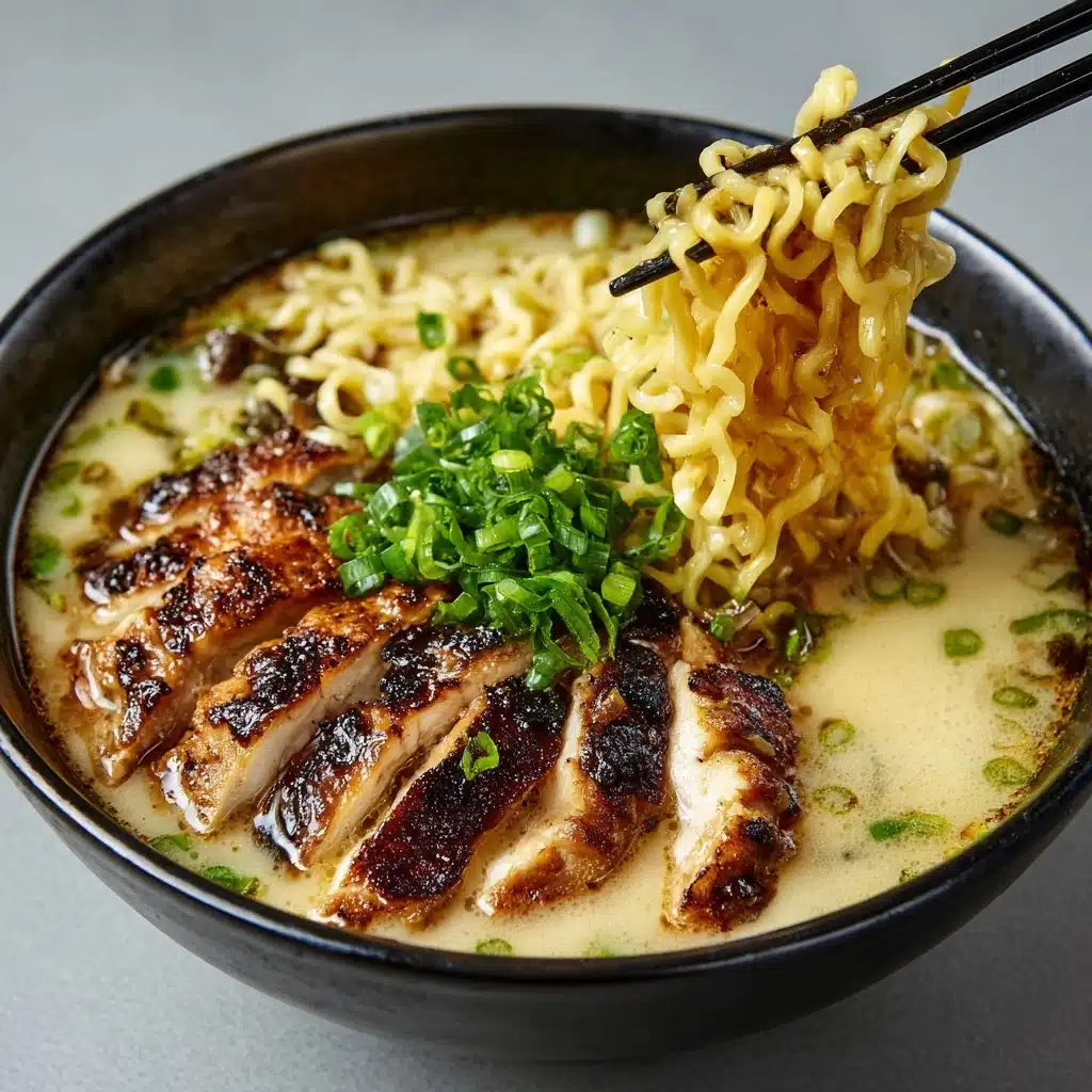 Fiery Chicken Ramen : Bold & Comforting Recipe - Recipe Image