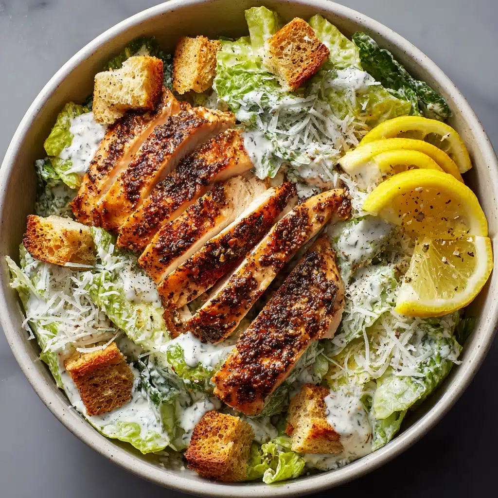 Grilled Chicken Caesar Salad Recipe