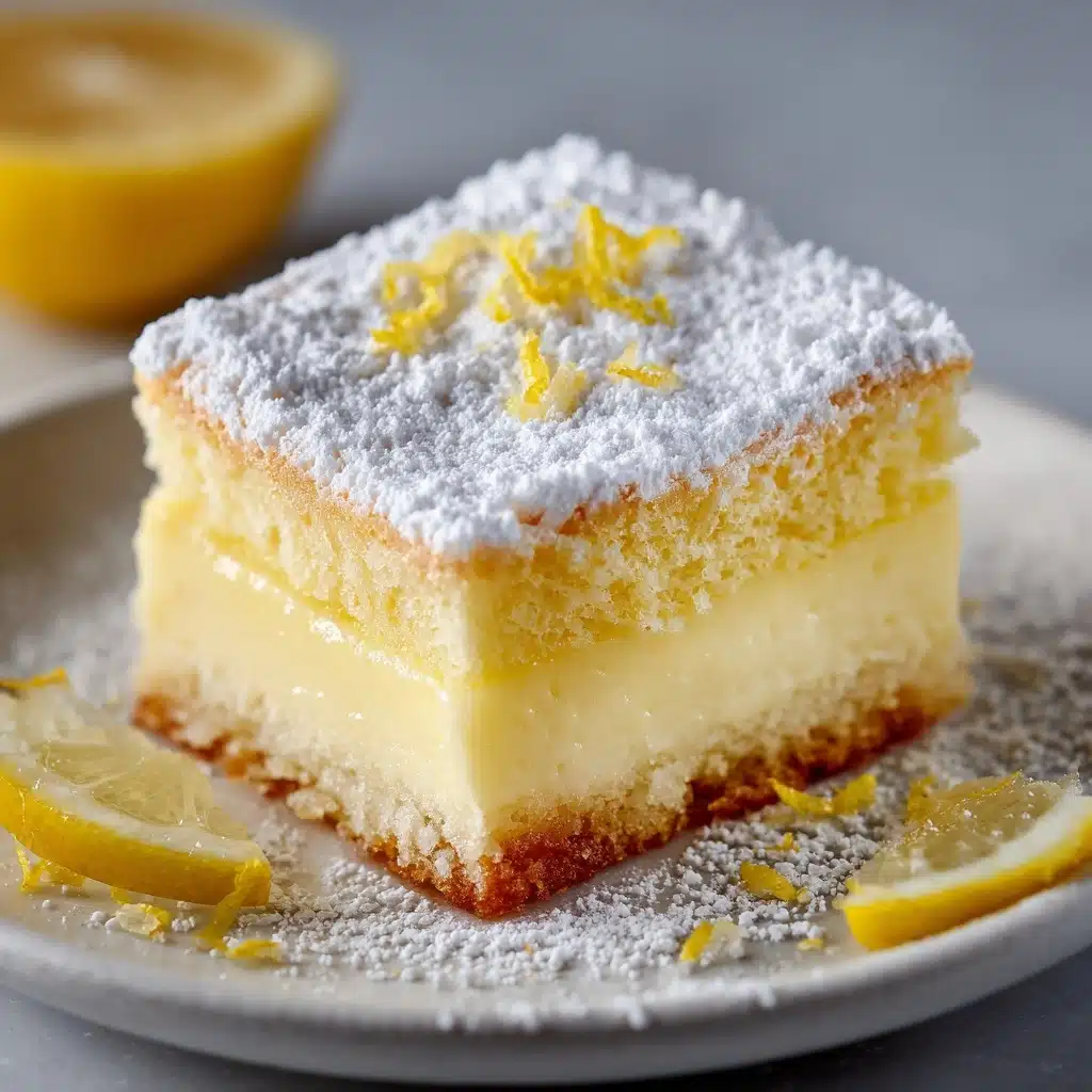 Lemon Custard Cake Recipe