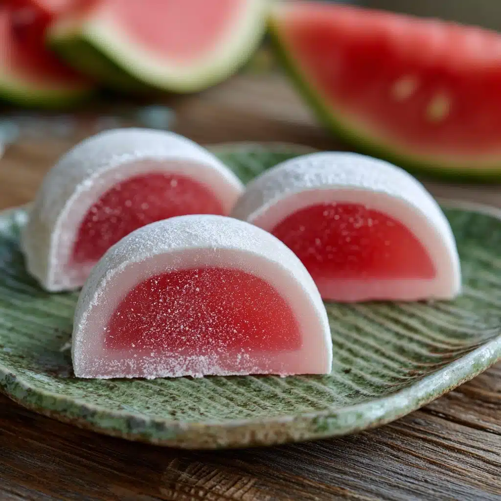 Watermelon Mochi Recipe