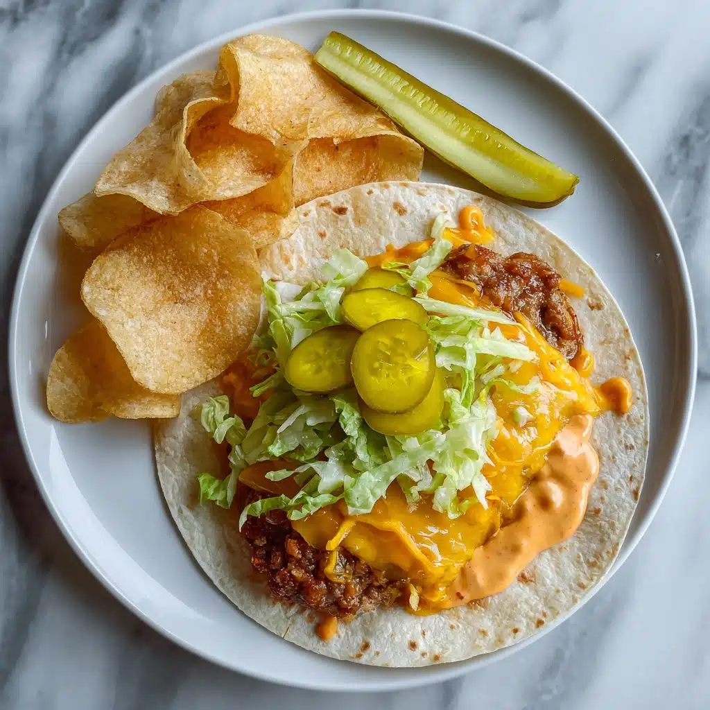 Smash Burger Tacos Recipe